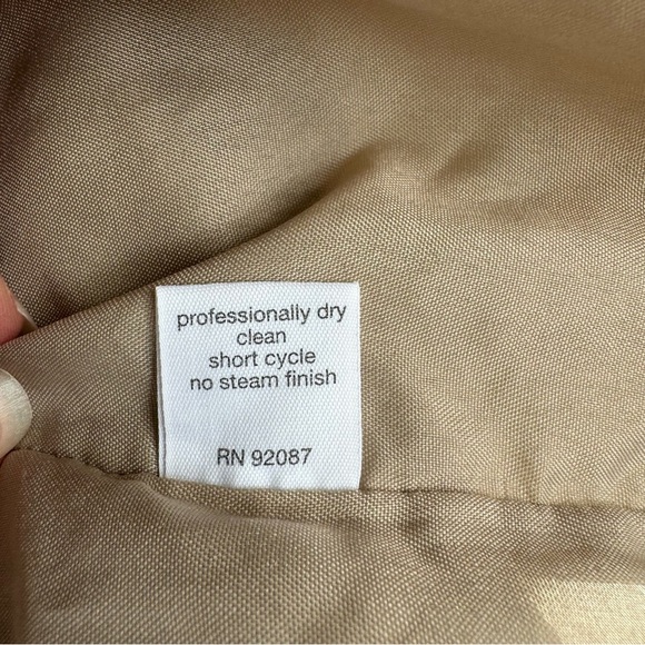 NWT! 5/48 Sequins Chiffon Scoop Neck Dress - Beige and Silver - Picture 9 of 11